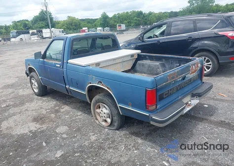 1993 Chevrolet S Truck S10 from USA, damaged, VIN 1GCCT14Z1P0158800